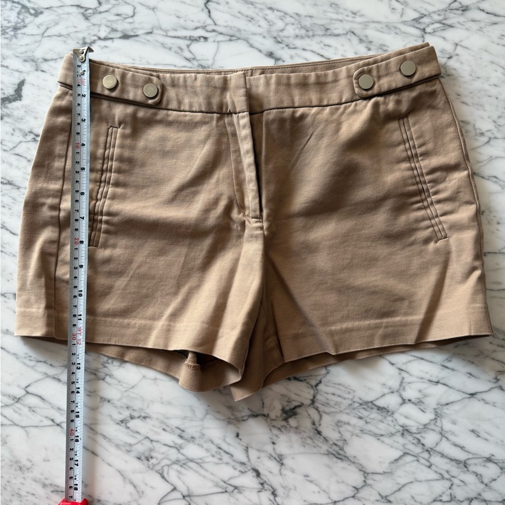 Tan Women's Shorts Zara Basic